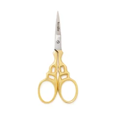Gold Plated Fancy Beading Scissors 3.5inch