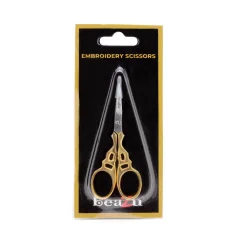 Alternative view of Gold Plated Fancy Beading Scissors 3.5inch