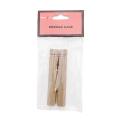 Alternative view of Wooden Needle Case ( Set of 2 ) Size: 3.5x 0.5 inch