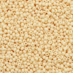 Czech Seed Beads, 10/0 - Solgel Chalk Yellow (loose)