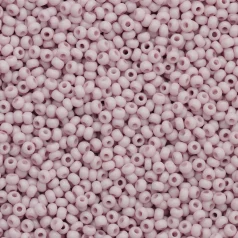 Czech Seed Beads, 10/0 - Solgel Chalk Pink (loose)