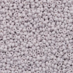 Czech Seed Beads, 10/0 - Solgel Chalk Lavender Fog (loose)