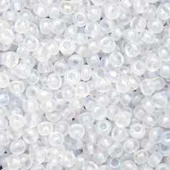 Czech Seed Beads, 6/0 - Iris Crystal (loose)
