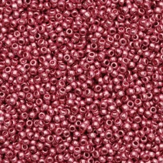 Czech Seed Beads, 11/0 - Red Metallic (loose)