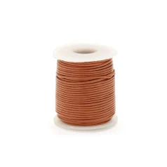 1mm Leather Cord - Tan