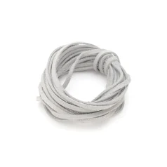 3mm Leather Suede Lace - White