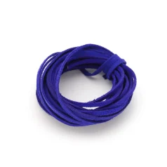 3mm Leather Suede Lace - Royal Blue