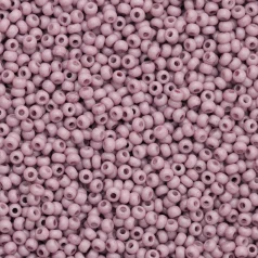 Czech Seed Beads, 10/0 - Solgel Chalk Pink (loose)
