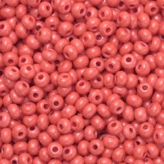 Czech Seed Beads, 6/0 - Terra Intensive Orange (loose)