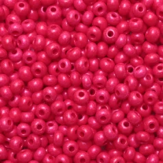 Czech Seed Beads, 6/0 - Terra Intensive Red (loose)