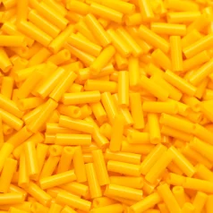 Preciosa Czech Bugles Beads size 3 –light Orange (loose)
