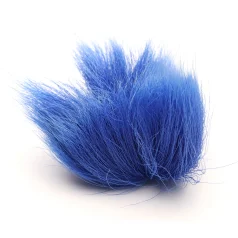 Sapphire Blue Caribou Fur  1x3 inch