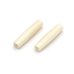 Bead, Bone 1 inch Bone Pipe in Tea Dyed (Hole Size 2.5mm)