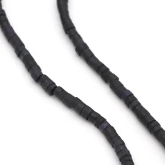Black Tube Bone Beads ( 7 inch Strands)