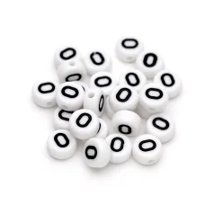 Plastic Beads O Round