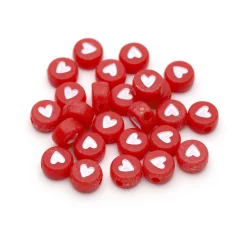 Plastic Red Heart