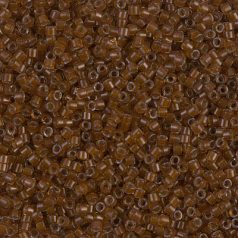 Miyuki Delica - 11/0 - Dark Topaz Lined Amber DB-1393