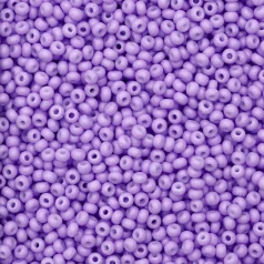 Czech Seed Beads, 10/0 - Solgel Chalk Lavender (loose)