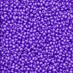 Czech Seed Beads, 11/0 - Dyed Chalk Purple (loose)