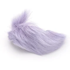 Light Violet Purple Caribou Fur 1x3 inch