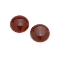 Carnelian Coin Cabochons,20mm