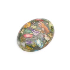 Reconstructed Impression Jasper Cabochon, 30x40mm * Assorted Colors