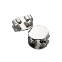 Round Bolo Slider backing Diameter 16 mm Nickel Colour, Nickel Free