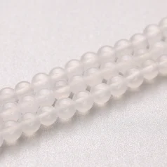 White Agate Round 6mm