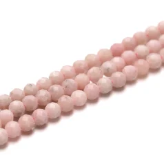 Chinese Pink Opal Faceted Round 3mm