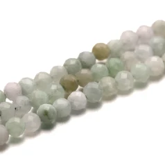 Burma Jade Faceted Small Round 3mm
