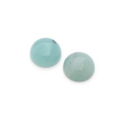 Amazonite Coin Cabochon, 10mm