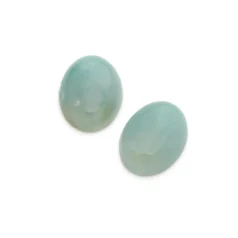 Brazil Amazonite Oval Cabochon, 15X20mm