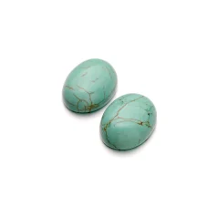 Green Magnesite Oval Cabochons,15x20mm