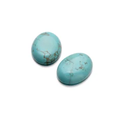 Turquoise Magnesite  Oval Cabochons, 15X20mm