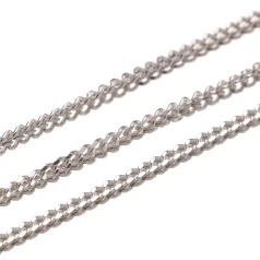 Sterling Silver Curb Chain  1mm