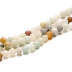 Multicolor Amazonite 4mm Round