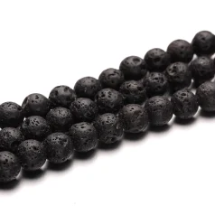 Lava Rock 8mm Round