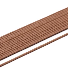 COTTON WAX CORDS 0.5MM 10 YARD- Tan