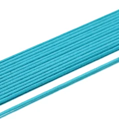 COTTON WAX CORDS 1MM 10 YARD Turquoise