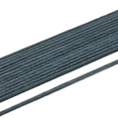 COTTON WAX CORDS 1MM 10 YARD- Blue