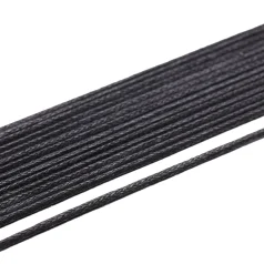 COTTON WAX CORDS 1MM 10 YARD- Black