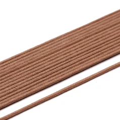 COTTON WAX CORDS 1.5MM 10 YARD- Tan