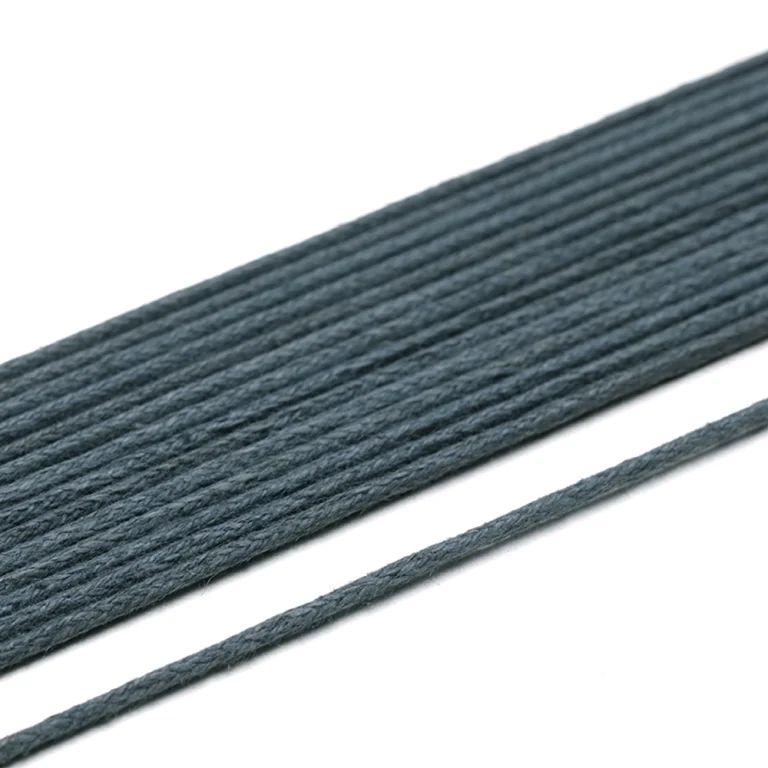COTTON WAX CORDS 1.5MM 10 YARD- Blue