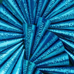Mcpherson Jingle Cone - Blue, Large 2.6 inch,  Pack of 100