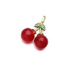Glass Charm Cherry