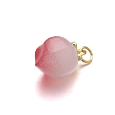 Alternative view of Glass Charm Peach