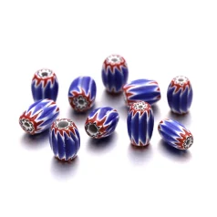 Chevron Style Beads 7x10mm