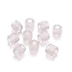 Faceted "Russian Style" Clear Beads 8mm