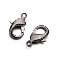 Lobster Claw Clasp 19x10mm Gunmetal