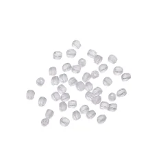 Bead, Czech Firepolish, 3mm Round, Transparent Sapphire
